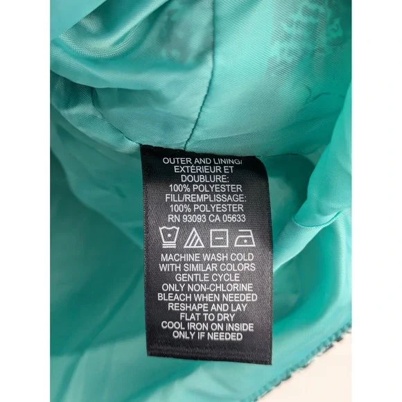 NIC+ZOE Women's L Quilted Zip Vest Black White‎ Pattern - Picture 8 of 8